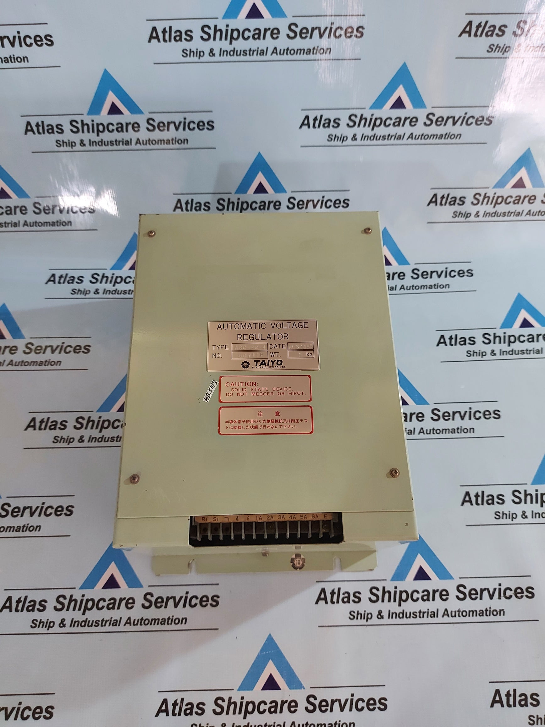 TAIYO ASC-22-4 AUTOMATIC VOLTAGE REGULATOR